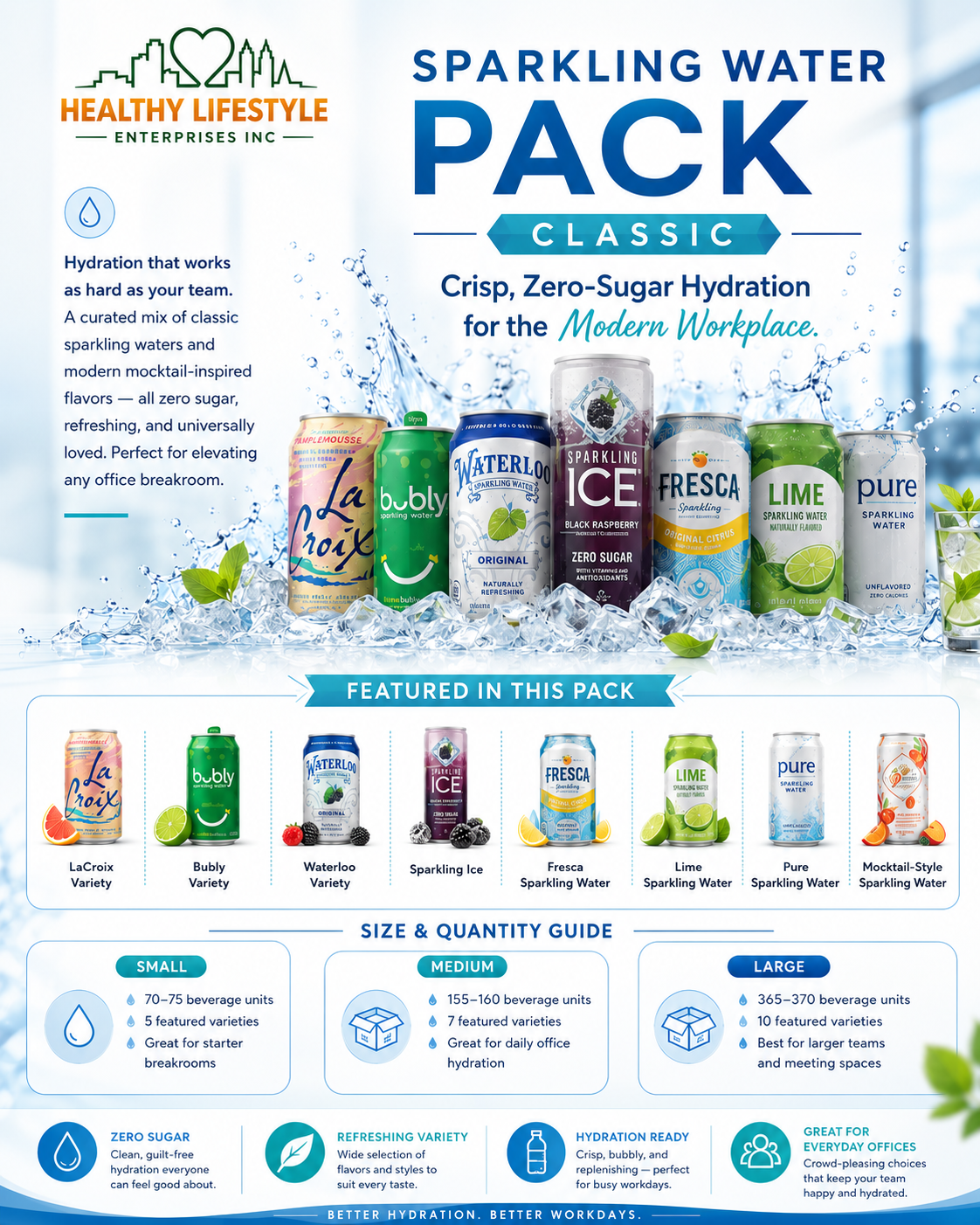 Sparkling Water Pack — Classic